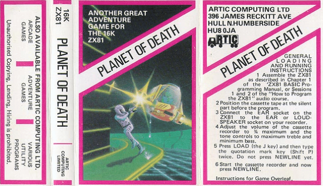 Planet of Death (1981) | Renga in Blue